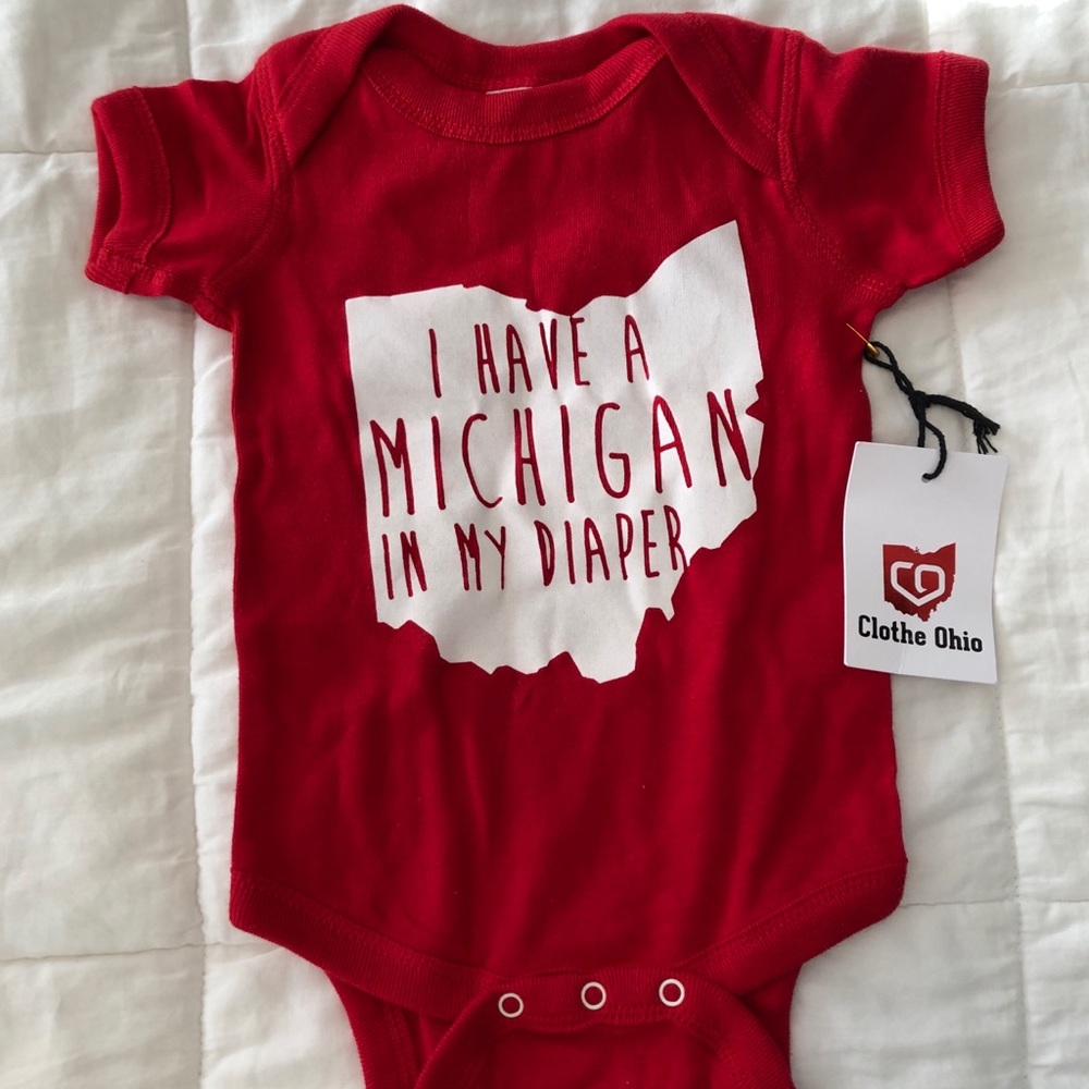 I Have A Michigan In My Diaper Onesie